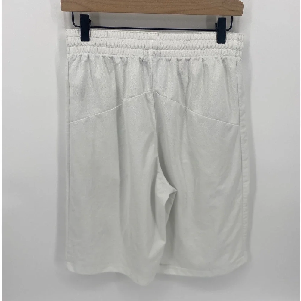 Jordan Basketball Shorts Large White Good Dri-FIT Athletic Mesh Graphic 1348